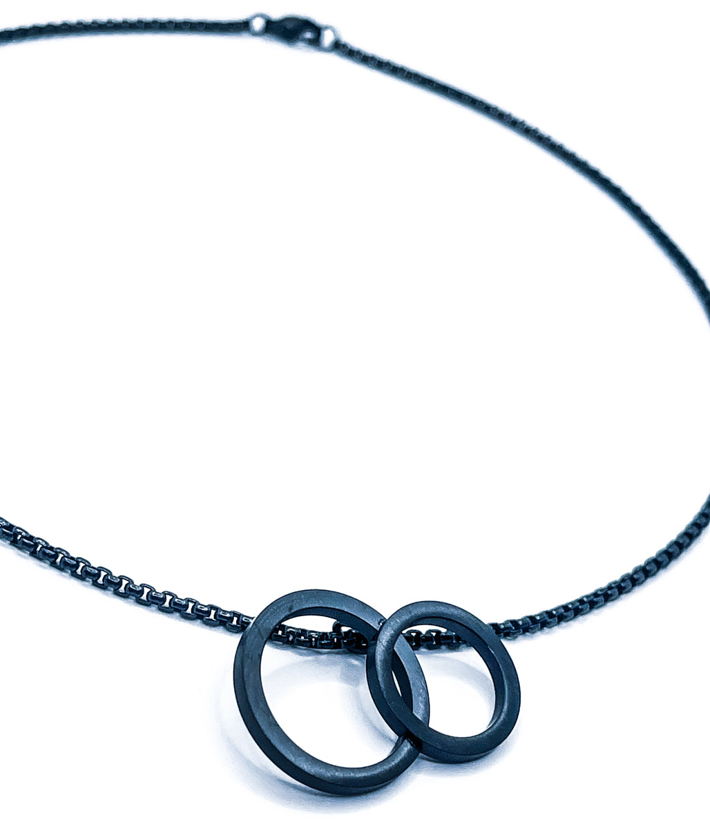 The Empty Tomb Pendant - Brushed Black