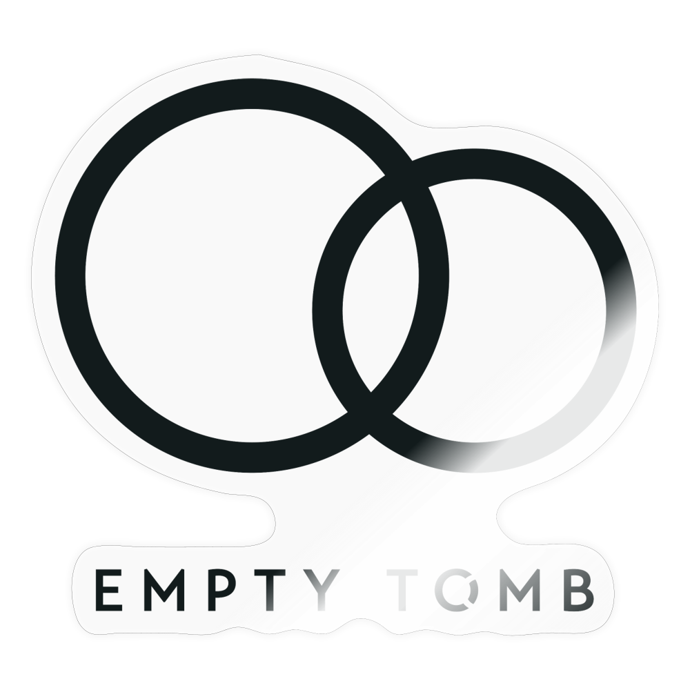 Sticker - transparent glossy