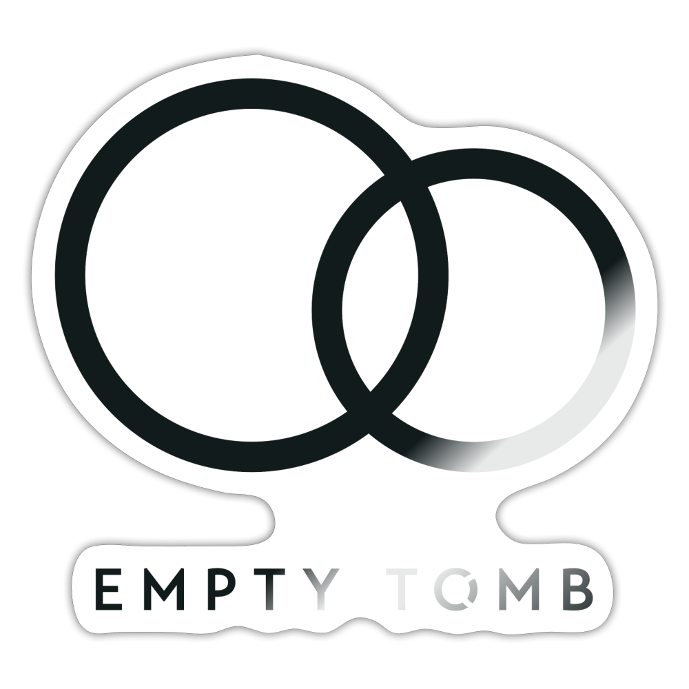 Sticker - white glossy